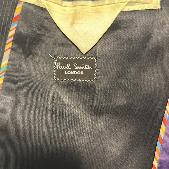 Paul Smith Navy Pinstripe Suit - Picture 3 of 4